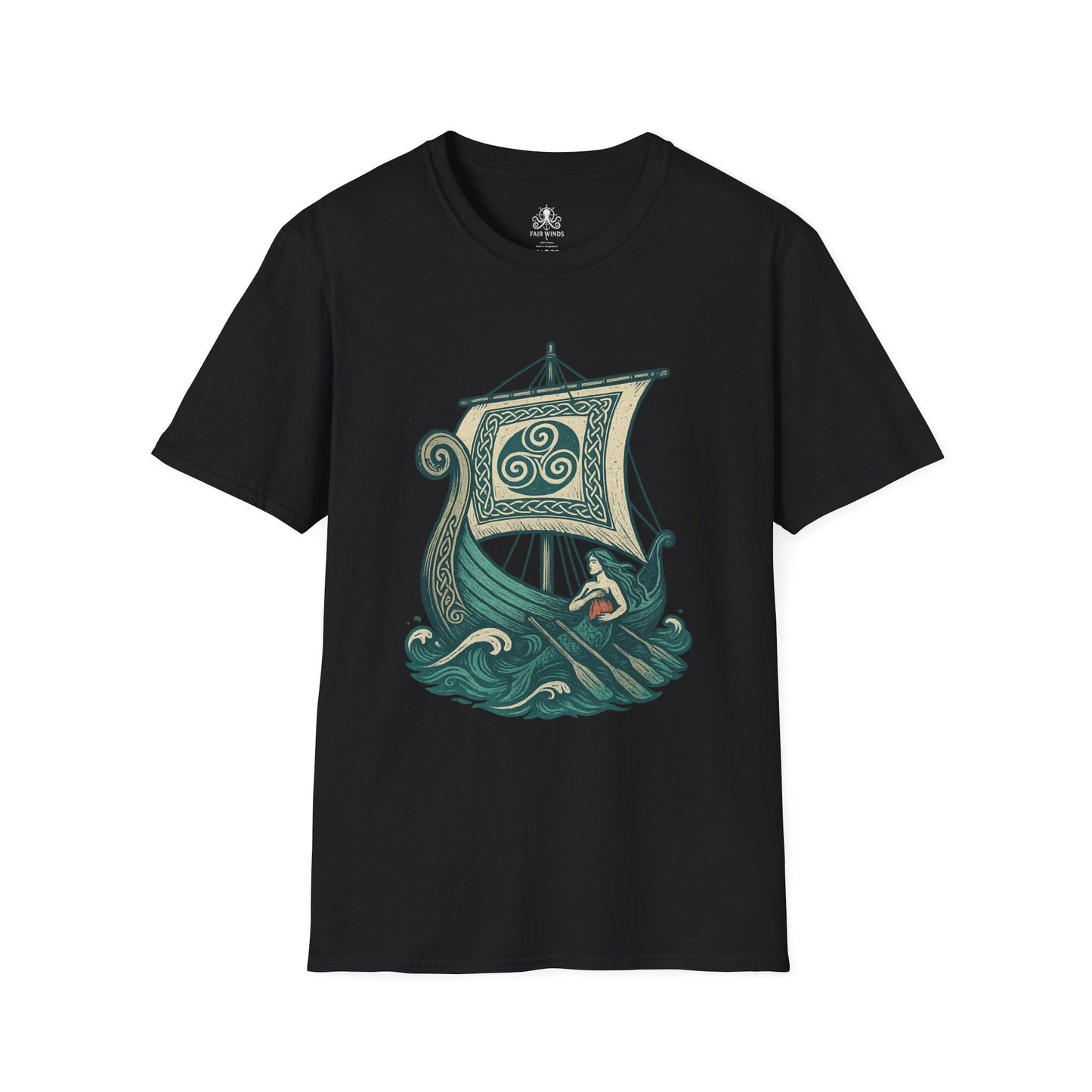 Celtic Ship T-Shirt - Fair Winds Clothing