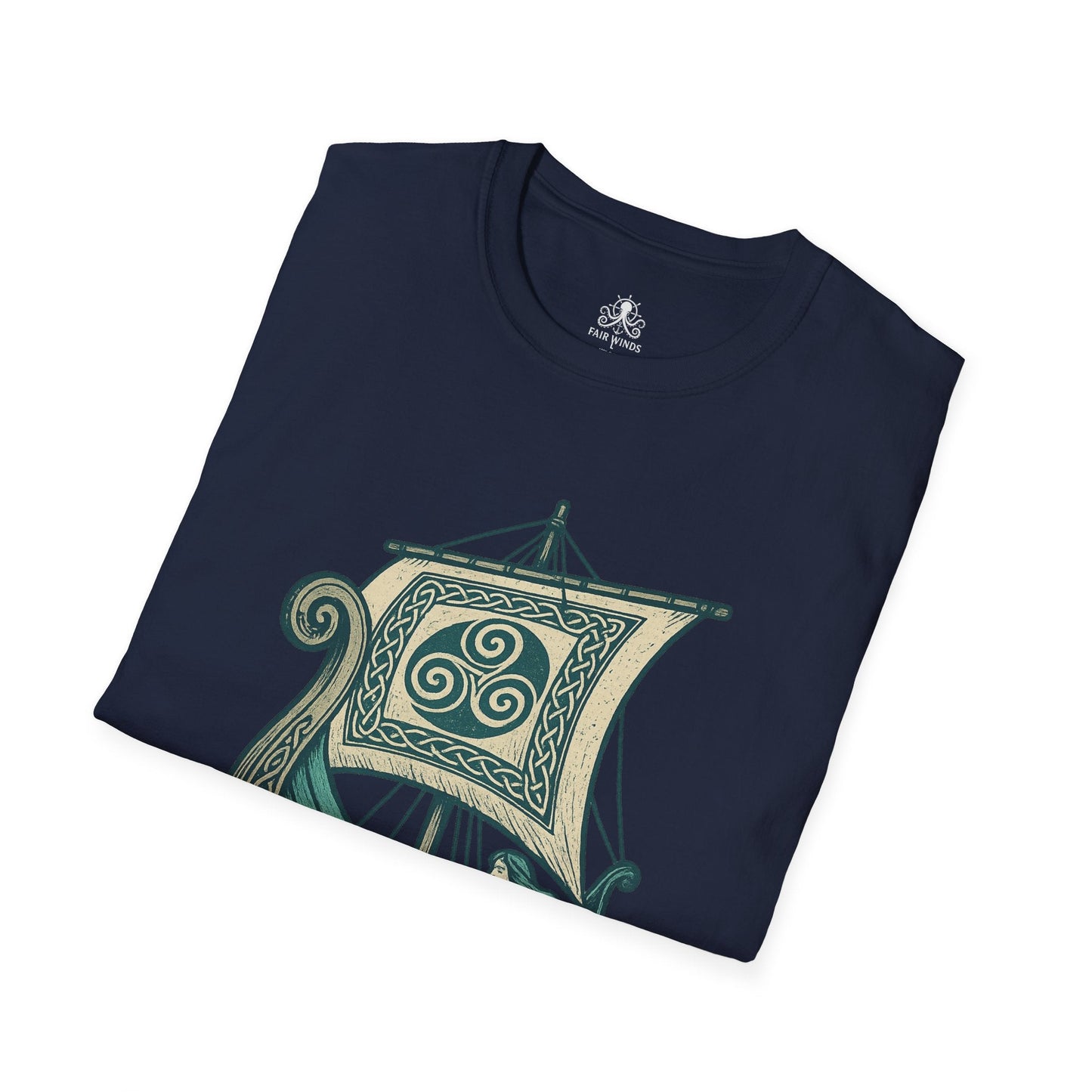 Celtic Ship T-Shirt - Fair Winds Clothing