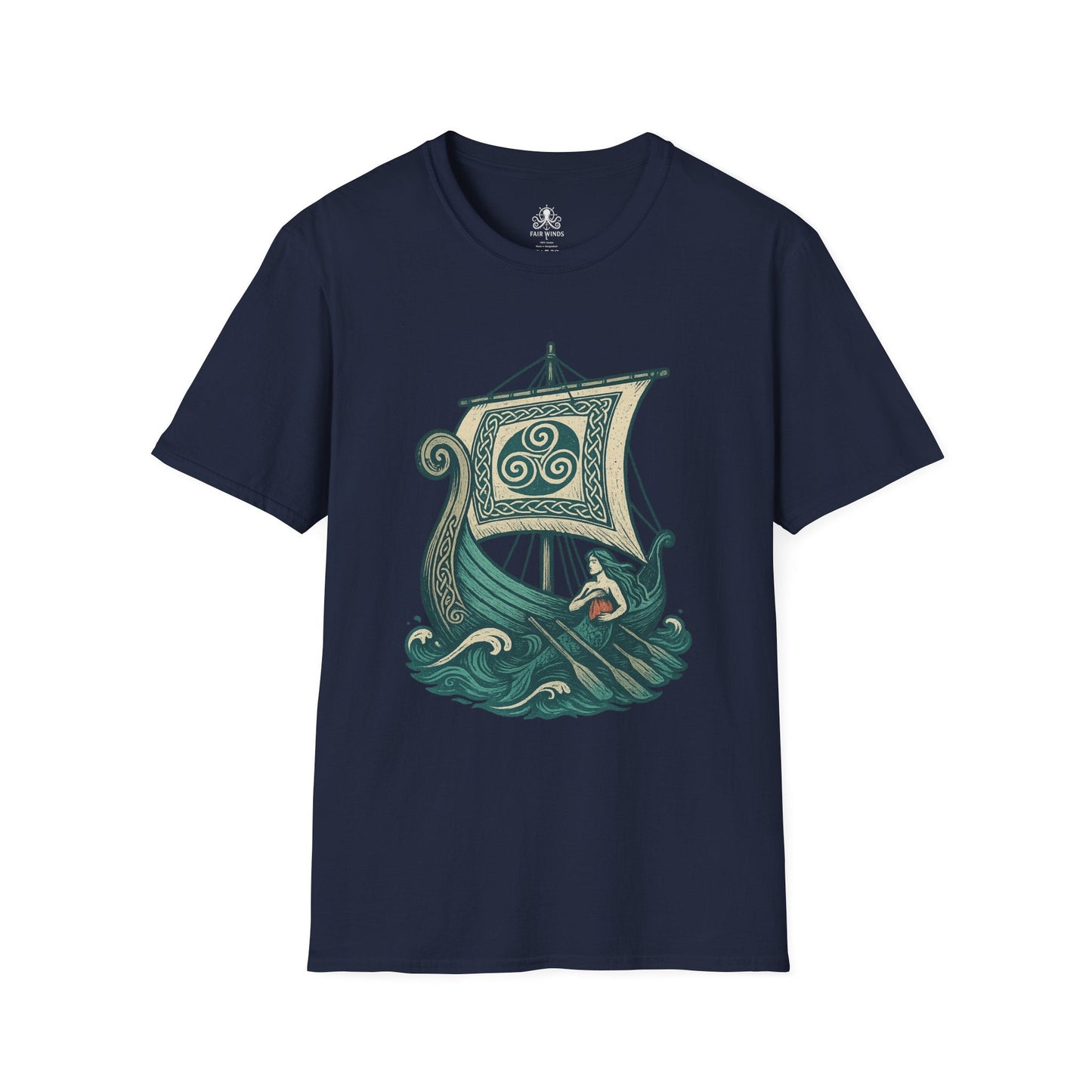 Celtic Ship T-Shirt - Fair Winds Clothing