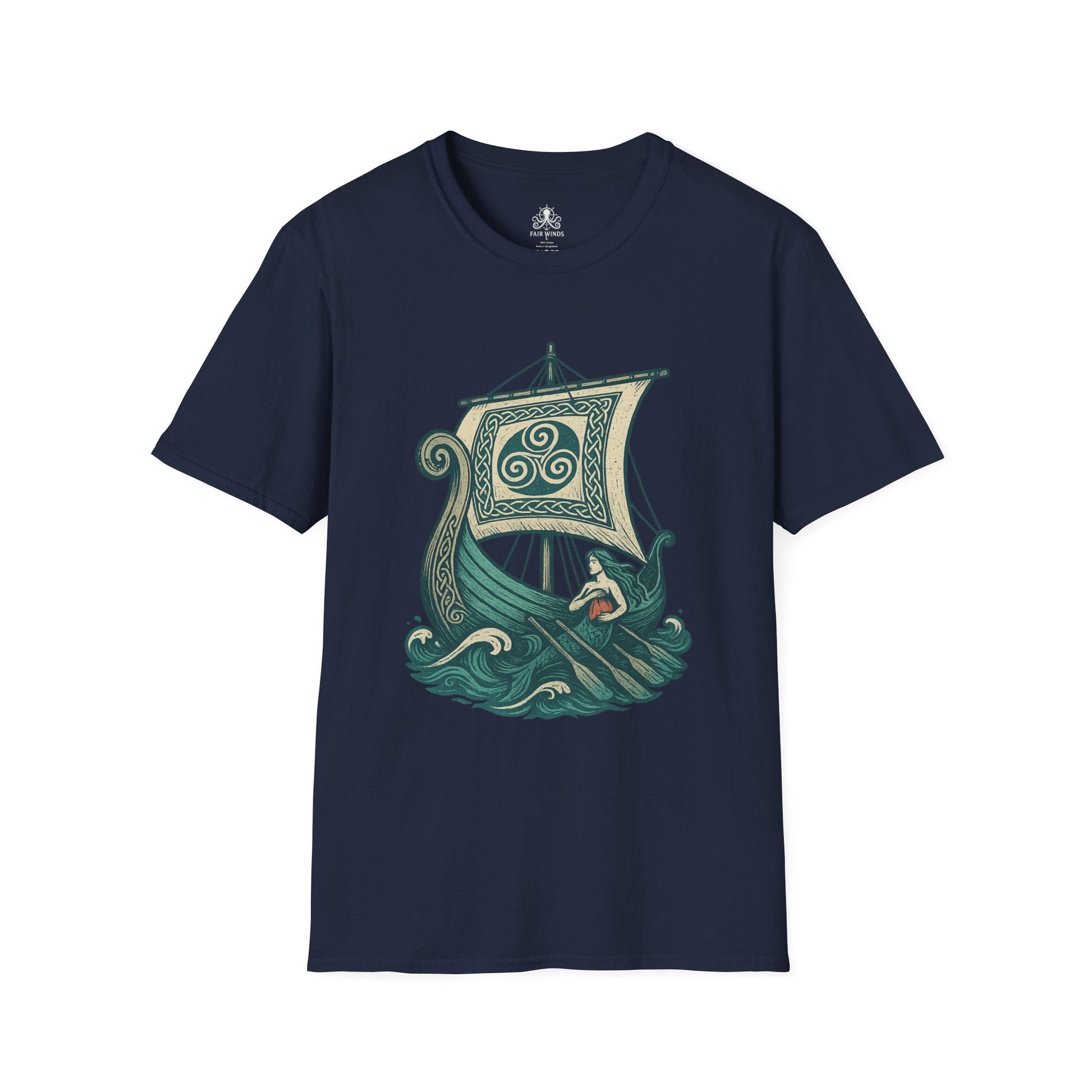 Celtic Ship T-Shirt - Fair Winds Clothing