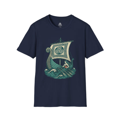 Celtic Ship T-Shirt - Fair Winds Clothing