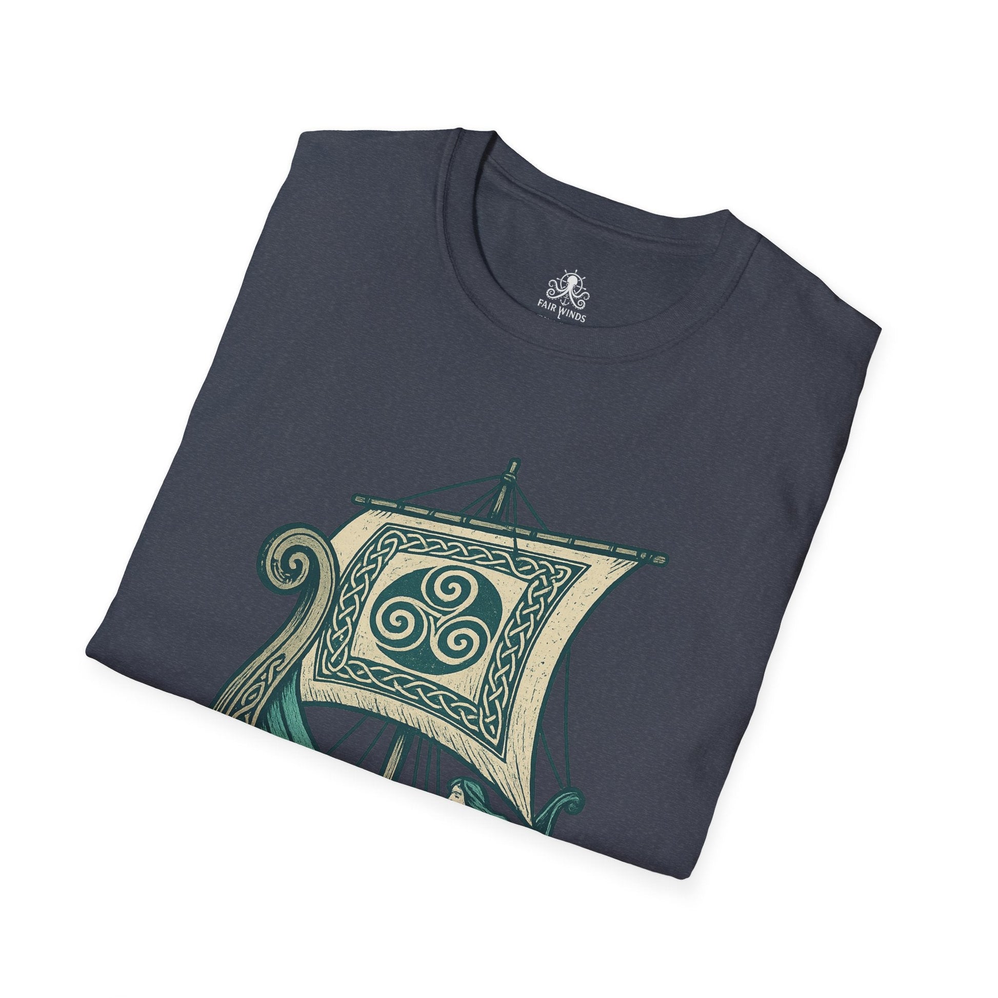 Celtic Ship T-Shirt - Fair Winds Clothing