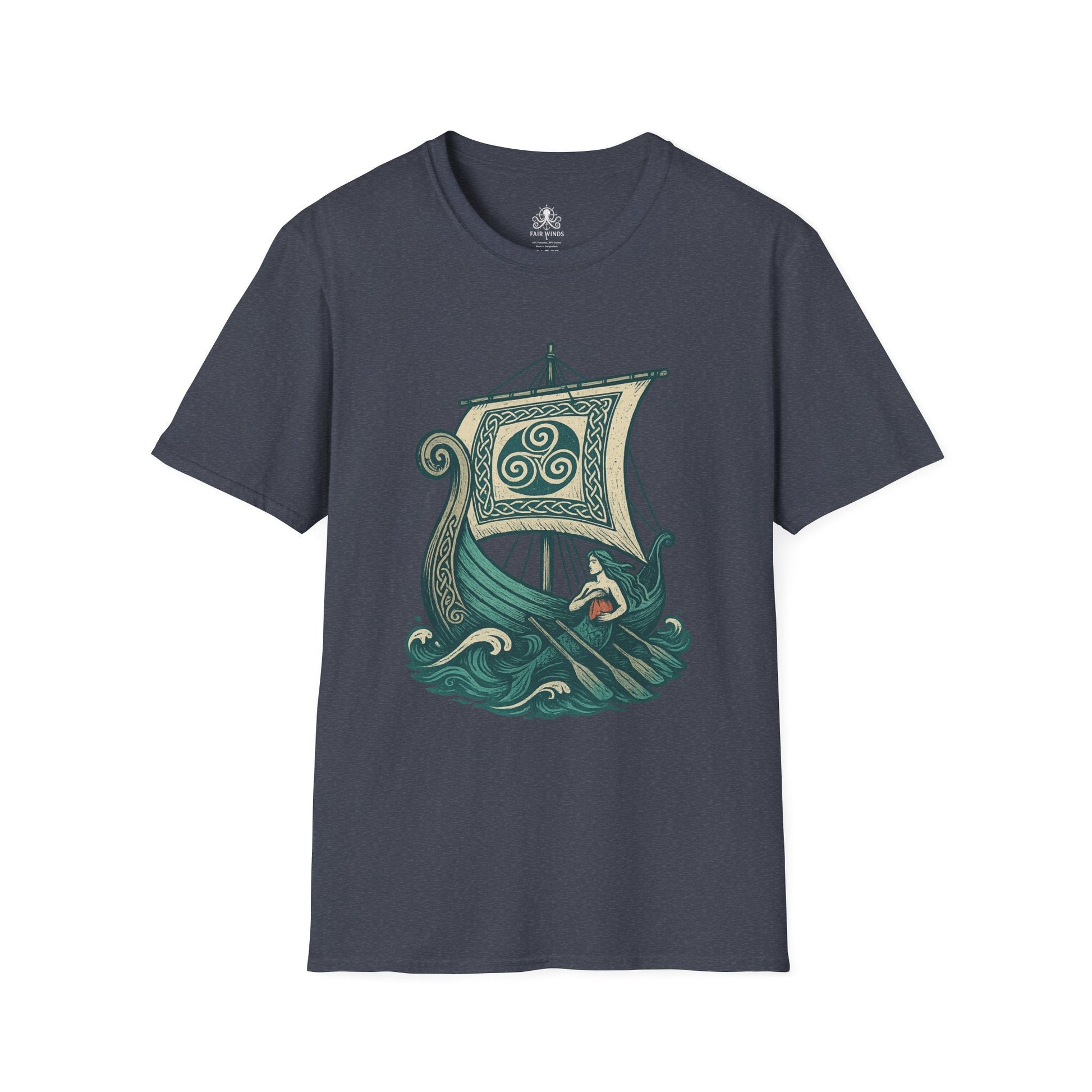 Celtic Ship T-Shirt - Fair Winds Clothing