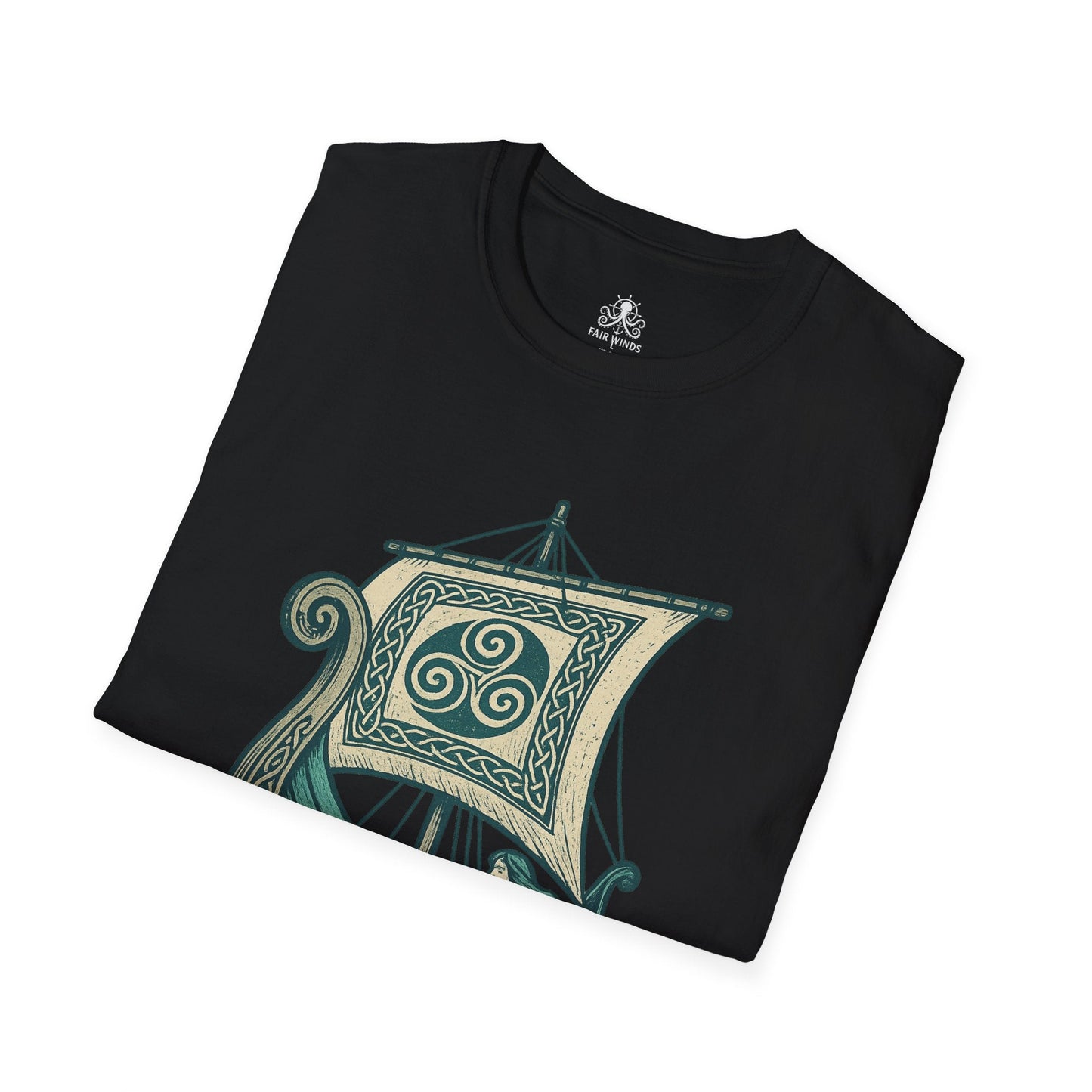 Celtic Ship T-Shirt - Fair Winds Clothing
