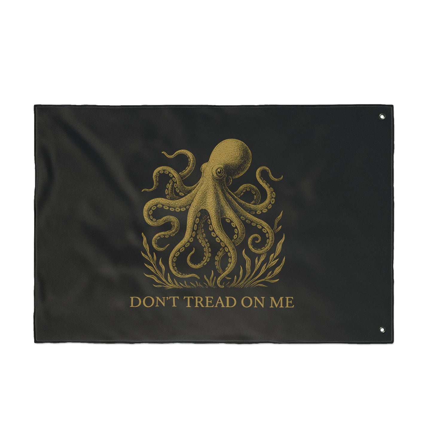 Don't Tread On Me Octopus Flag — Double - Sided Nautical Liberty Banner - Fair Winds Clothing