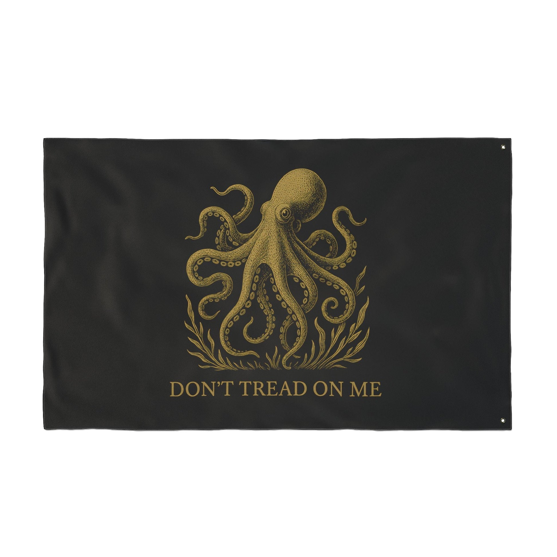 Don't Tread On Me Octopus Flag — Double - Sided Nautical Liberty Banner - Fair Winds Clothing