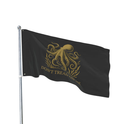 Don't Tread On Me Octopus Flag — Double - Sided Nautical Liberty Banner - Fair Winds Clothing