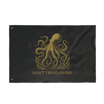 Don't Tread On Me Octopus Flag — Double - Sided Nautical Liberty Banner - Fair Winds Clothing