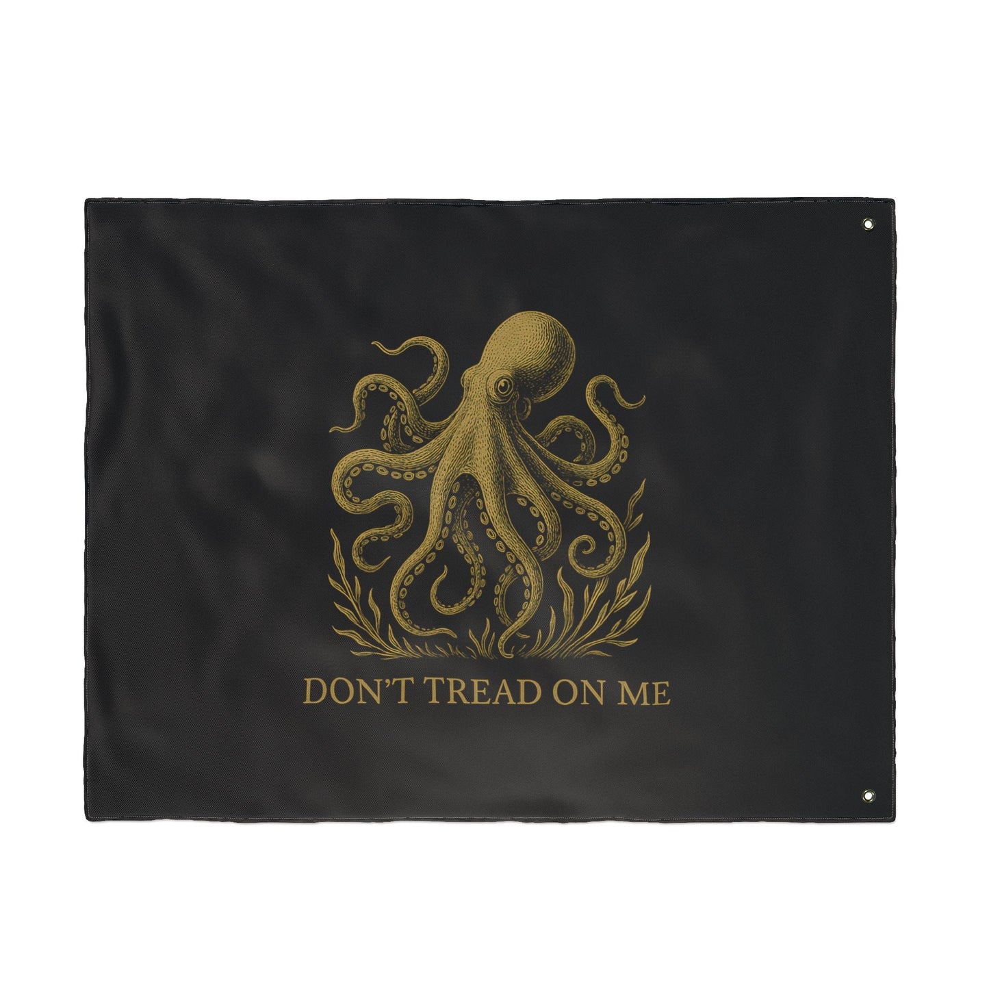 Don't Tread On Me Octopus Flag — Double - Sided Nautical Liberty Banner - Fair Winds Clothing