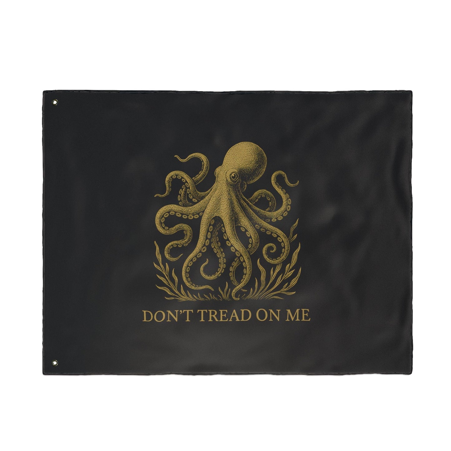 Don't Tread On Me Octopus Flag — Double - Sided Nautical Liberty Banner - Fair Winds Clothing