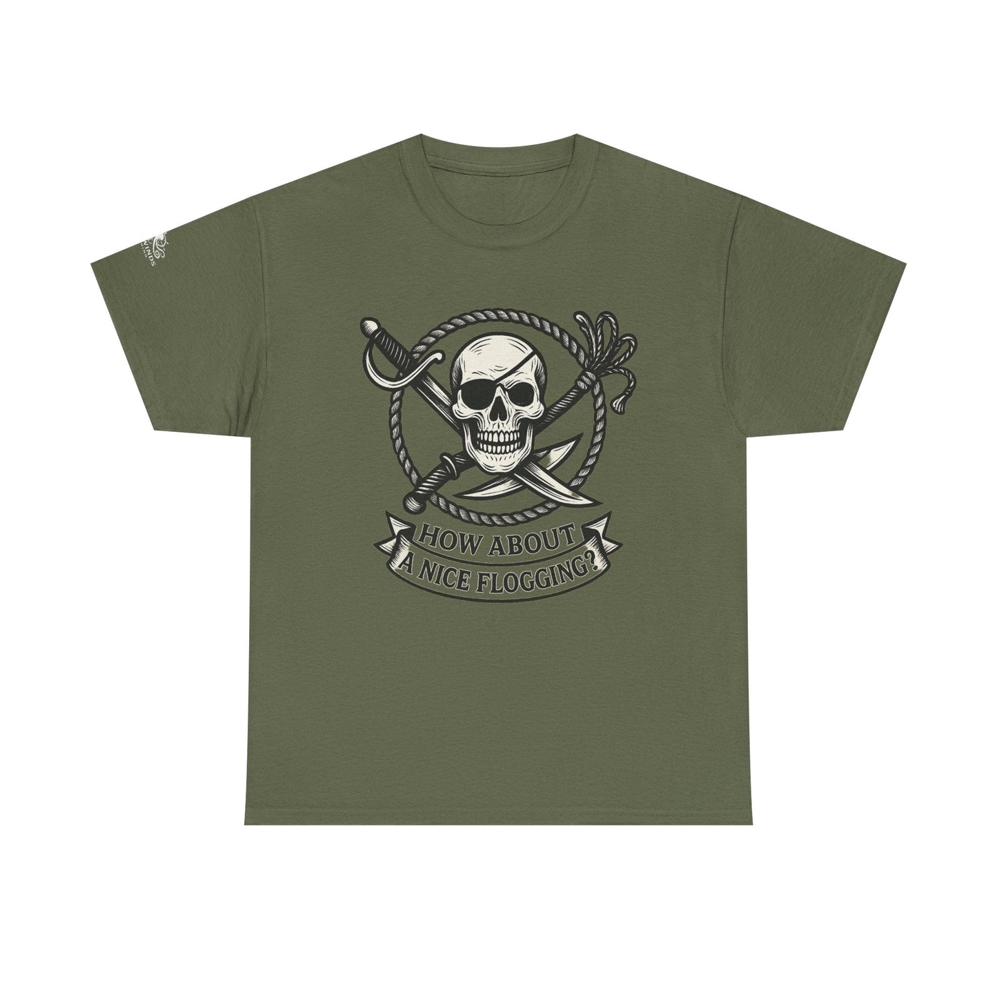 Flogging T-Shirt - How about a nice flogging - Fair Winds Clothing