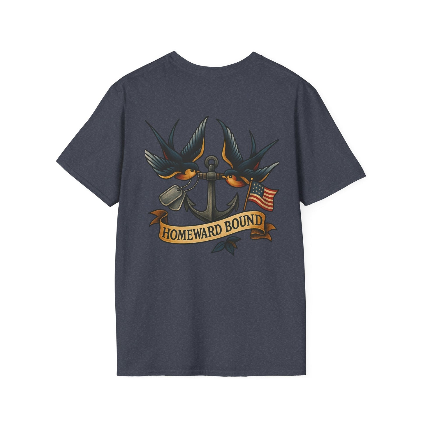 Homeward bound - Sailor Tattoo Art T-Shirt - Fair Winds Clothing