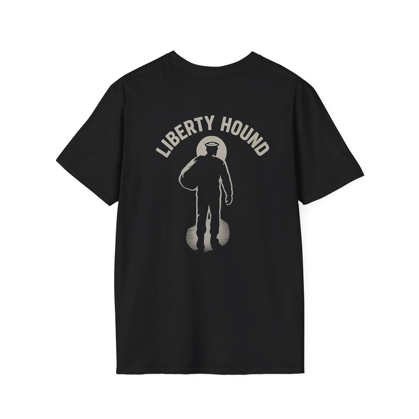 Liberty Hound tee shirt USCG Navy - Fair Winds Clothing