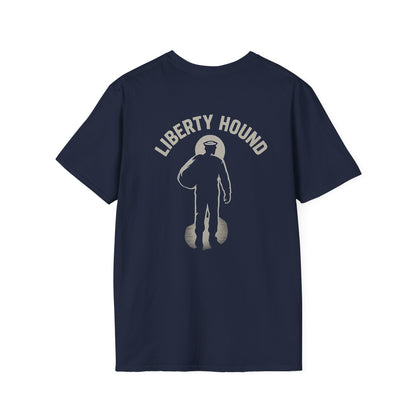 Liberty Hound tee shirt USCG Navy - Fair Winds Clothing