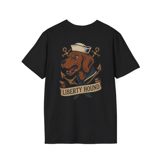 Liberty Hound tshirt - Fair Winds Clothing