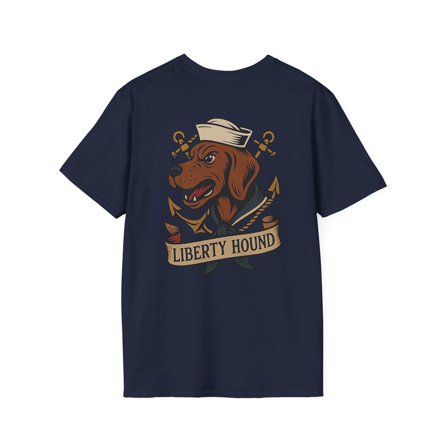 Liberty Hound tshirt - Fair Winds Clothing