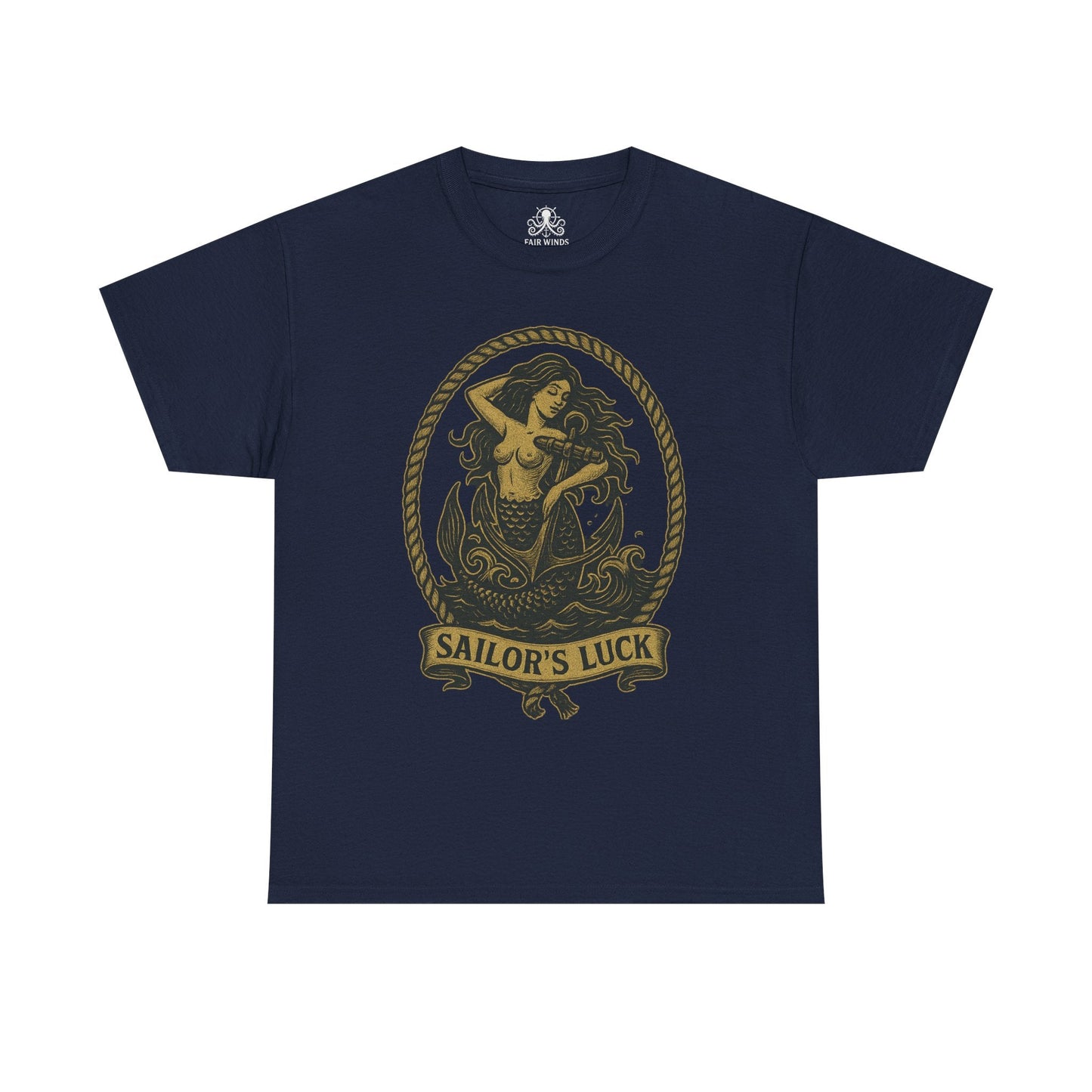 Mermaid Sailors Luck Tee - Fair Winds Clothing