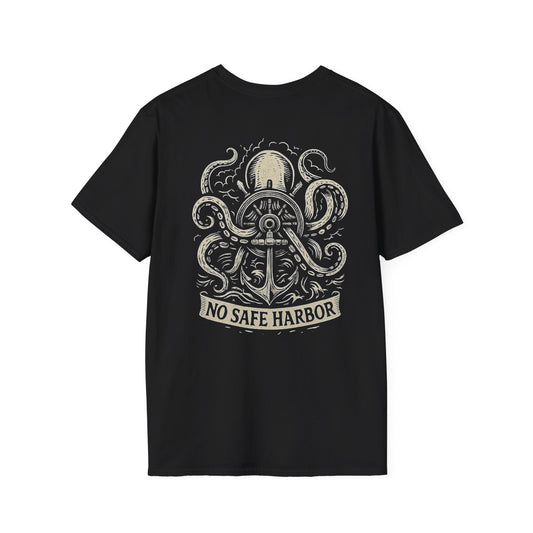 Nautical T-Shirt - No Safe Harbor Design - Fair Winds Clothing