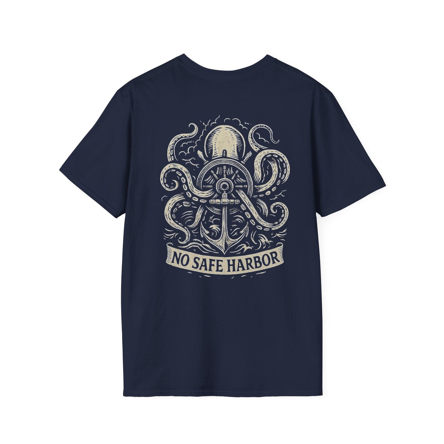 Nautical T-Shirt - No Safe Harbor Design - Fair Winds Clothing