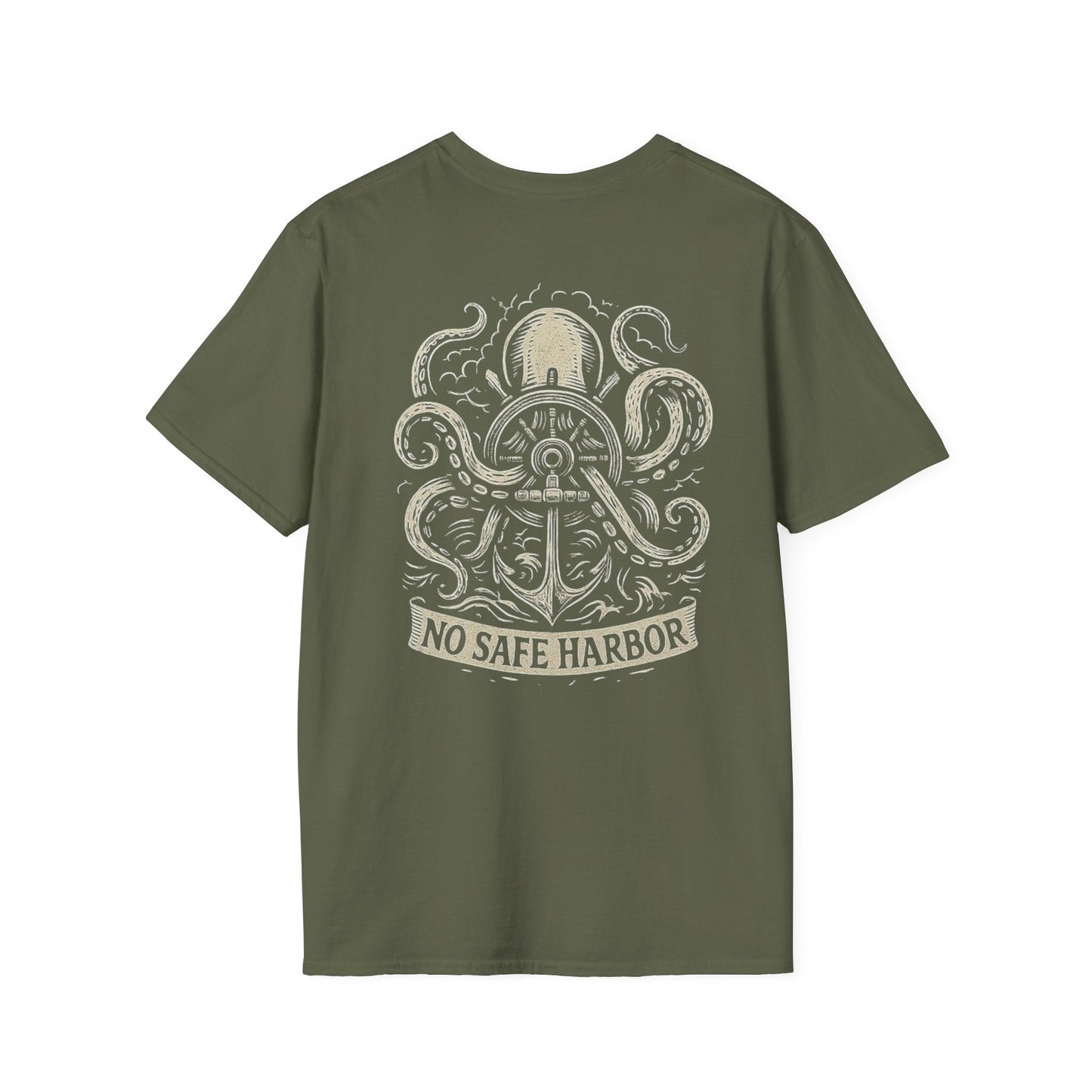 Nautical T-Shirt - No Safe Harbor Design - Fair Winds Clothing