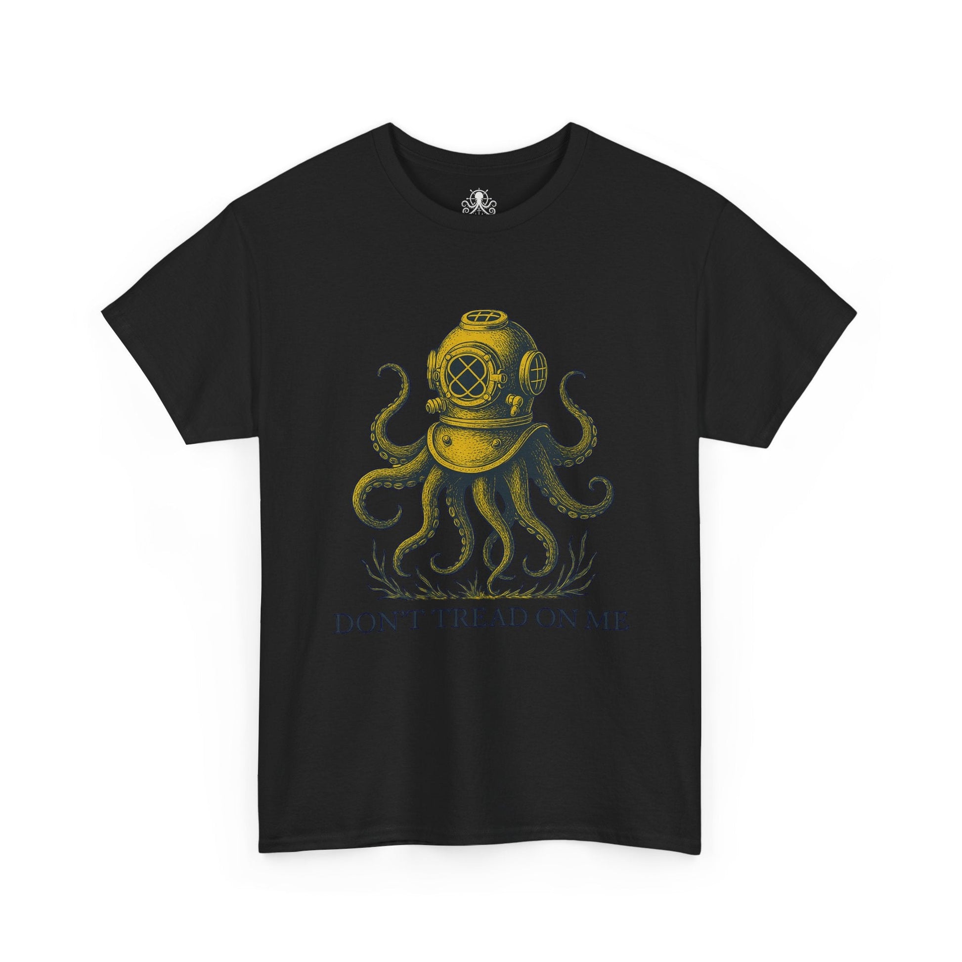 Navy Diver Tee - Don't Tread on Me Tee - Fair Winds Clothing