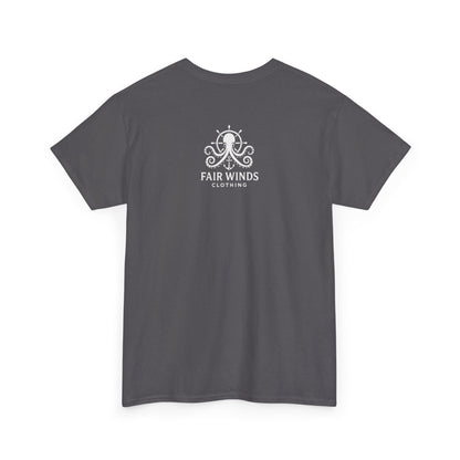 Navy Diver Tee - Don't Tread on Me Tee - Fair Winds Clothing