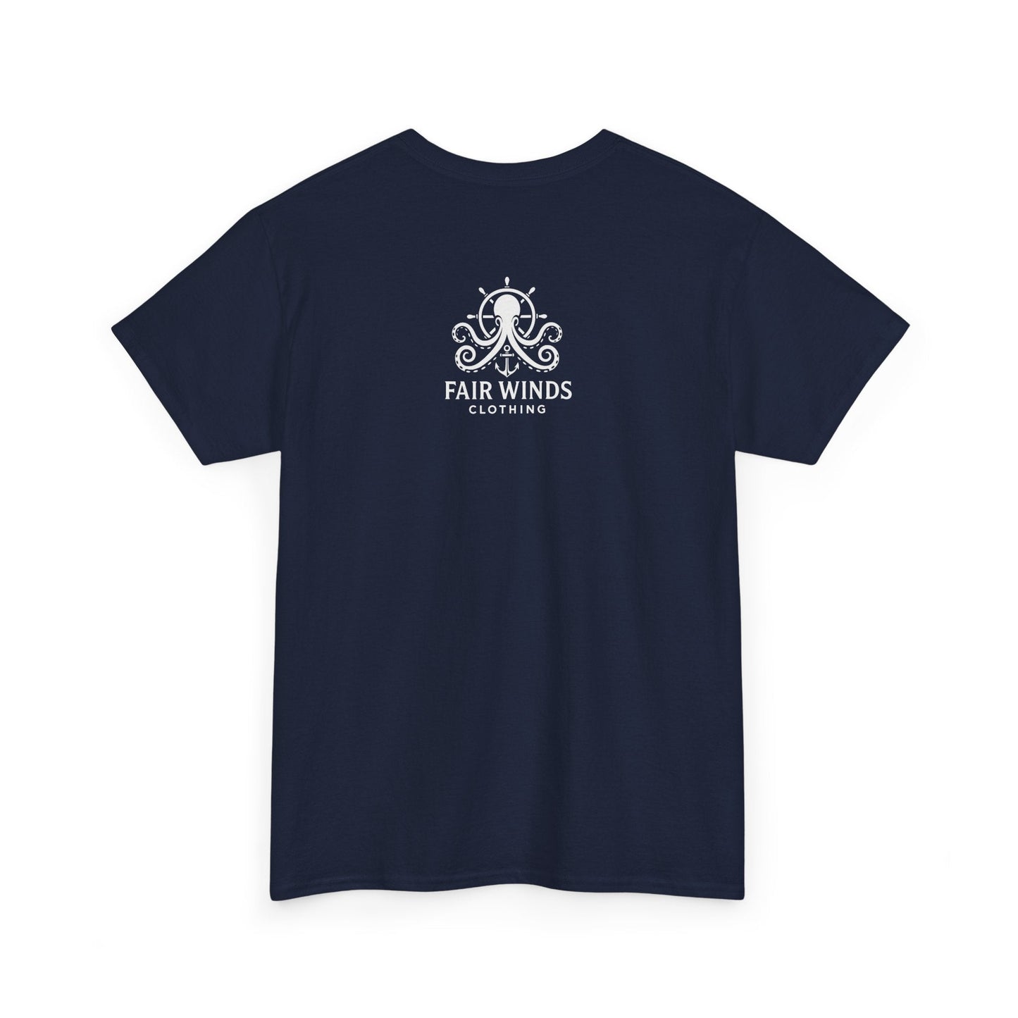 Navy Diver Tee - Don't Tread on Me Tee - Fair Winds Clothing