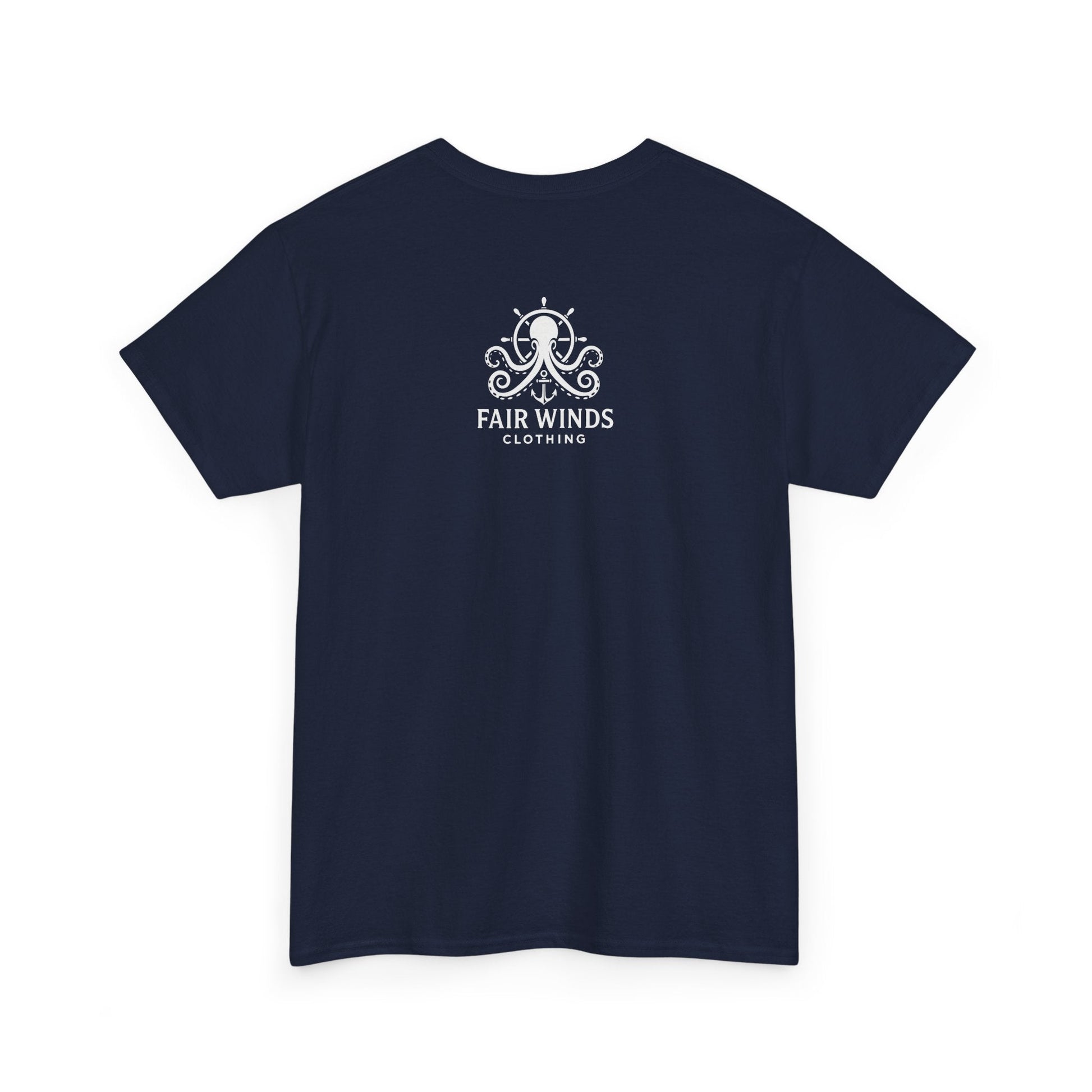 Navy Diver Tee - Don't Tread on Me Tee - Fair Winds Clothing