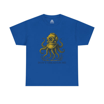Navy Diver Tee - Don't Tread on Me Tee - Fair Winds Clothing