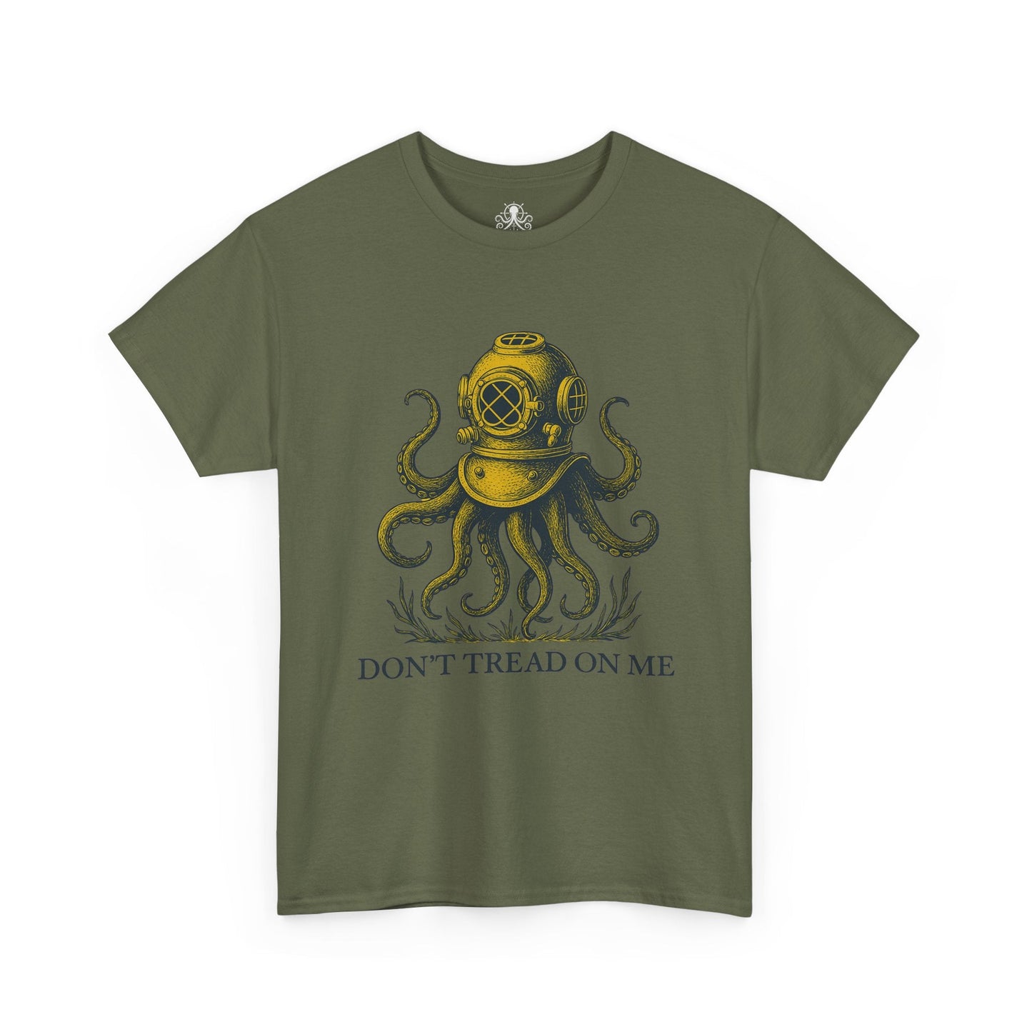 Navy Diver Tee - Don't Tread on Me Tee - Fair Winds Clothing