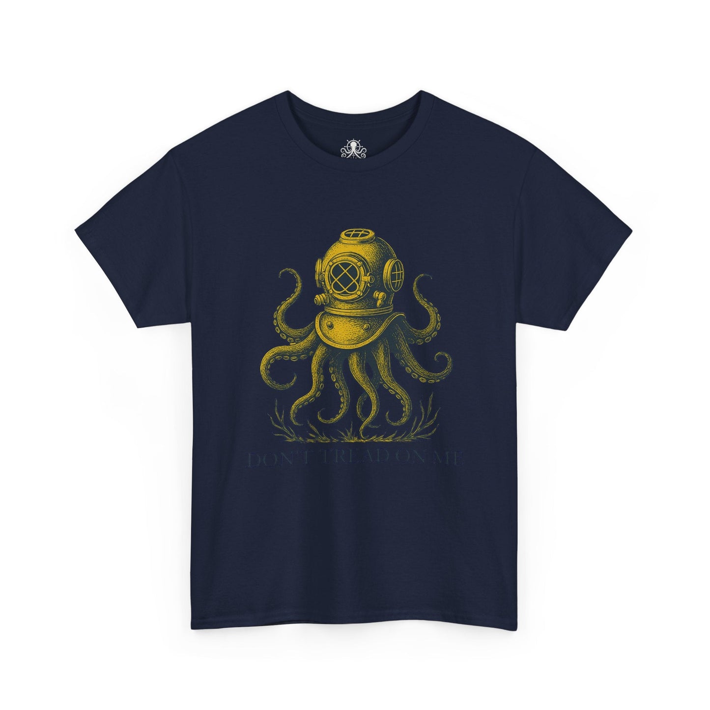 Navy Diver Tee - Don't Tread on Me Tee - Fair Winds Clothing
