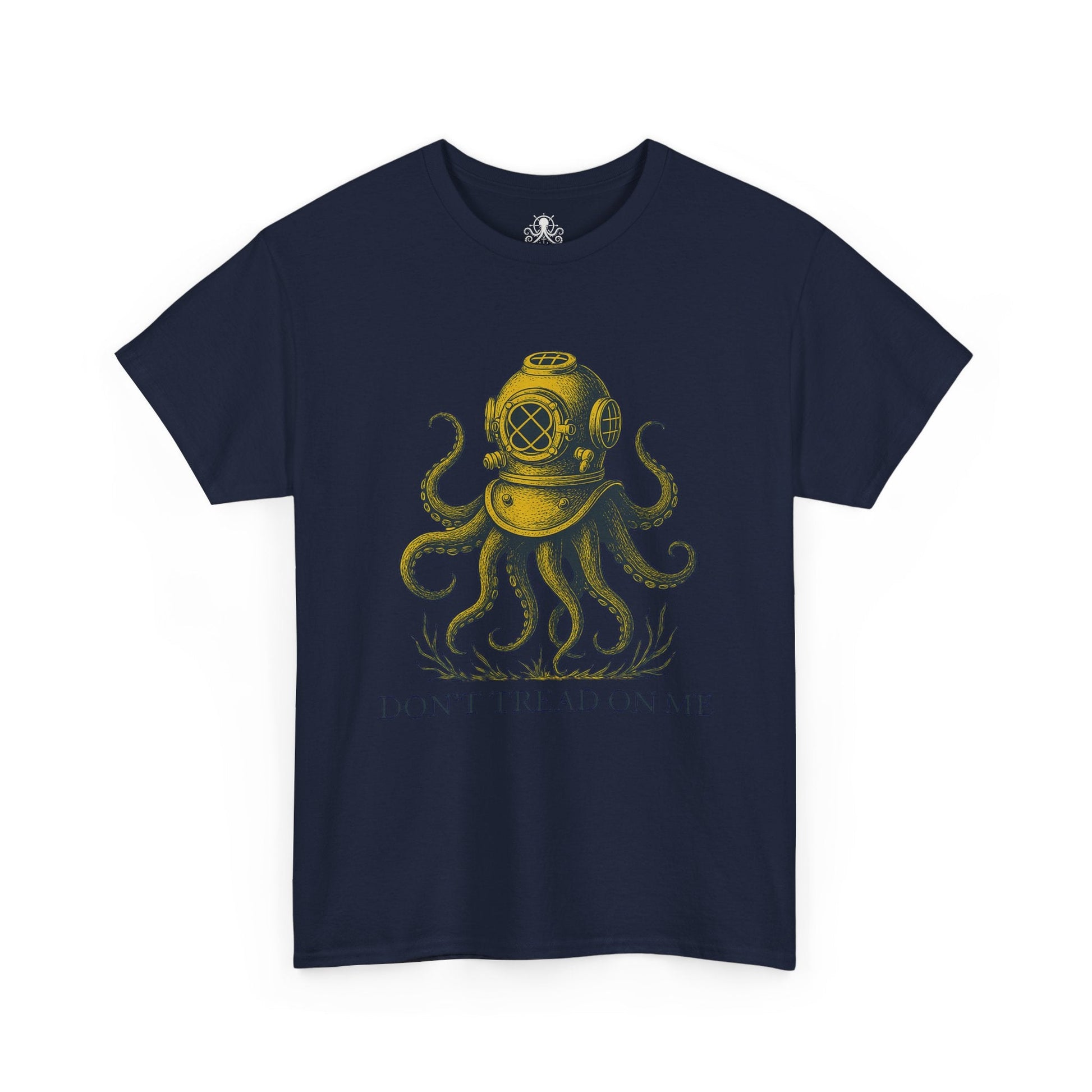 Navy Diver Tee - Don't Tread on Me Tee - Fair Winds Clothing