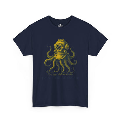 Navy Diver Tee - Don't Tread on Me Tee - Fair Winds Clothing