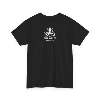 Navy Diver Tee - Don't Tread on Me Tee - Fair Winds Clothing