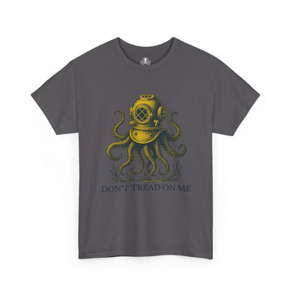 Navy Diver Tee - Don't Tread on Me Tee - Fair Winds Clothing