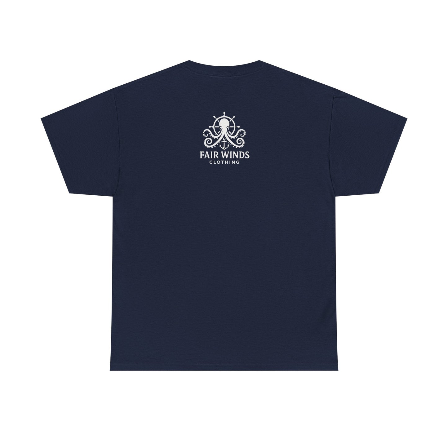 Navy Diver Tee - Don't Tread on Me Tee - Fair Winds Clothing