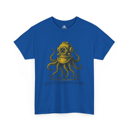 Navy Diver Tee - Don't Tread on Me Tee - Fair Winds Clothing