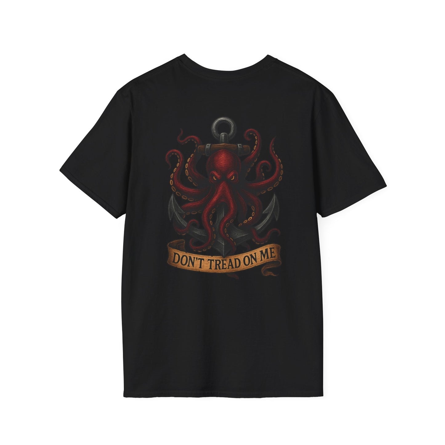 Octopus T-Shirt - Don't Tread on Me Design - Fair Winds Clothing