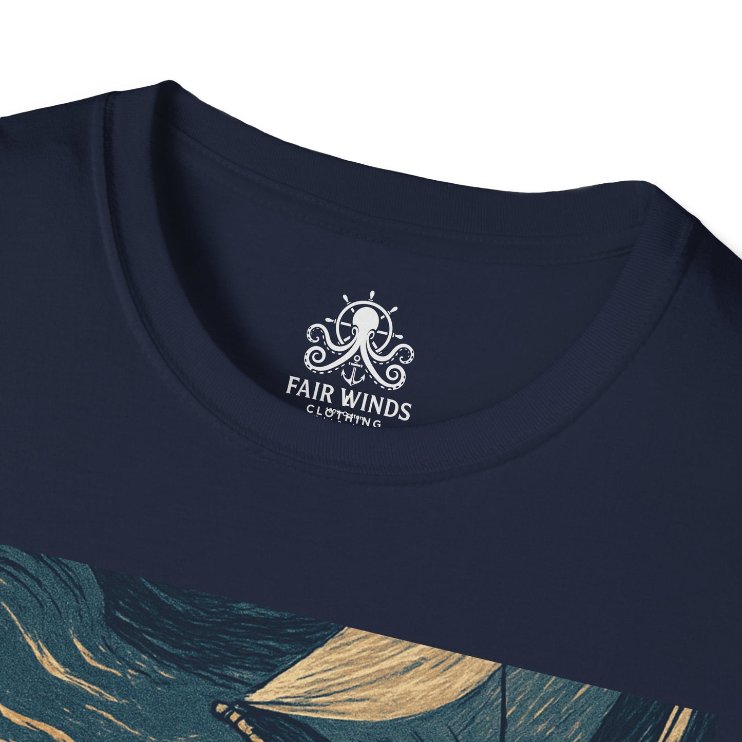 Sailor Helm T-Shirt - Fair Winds Clothing