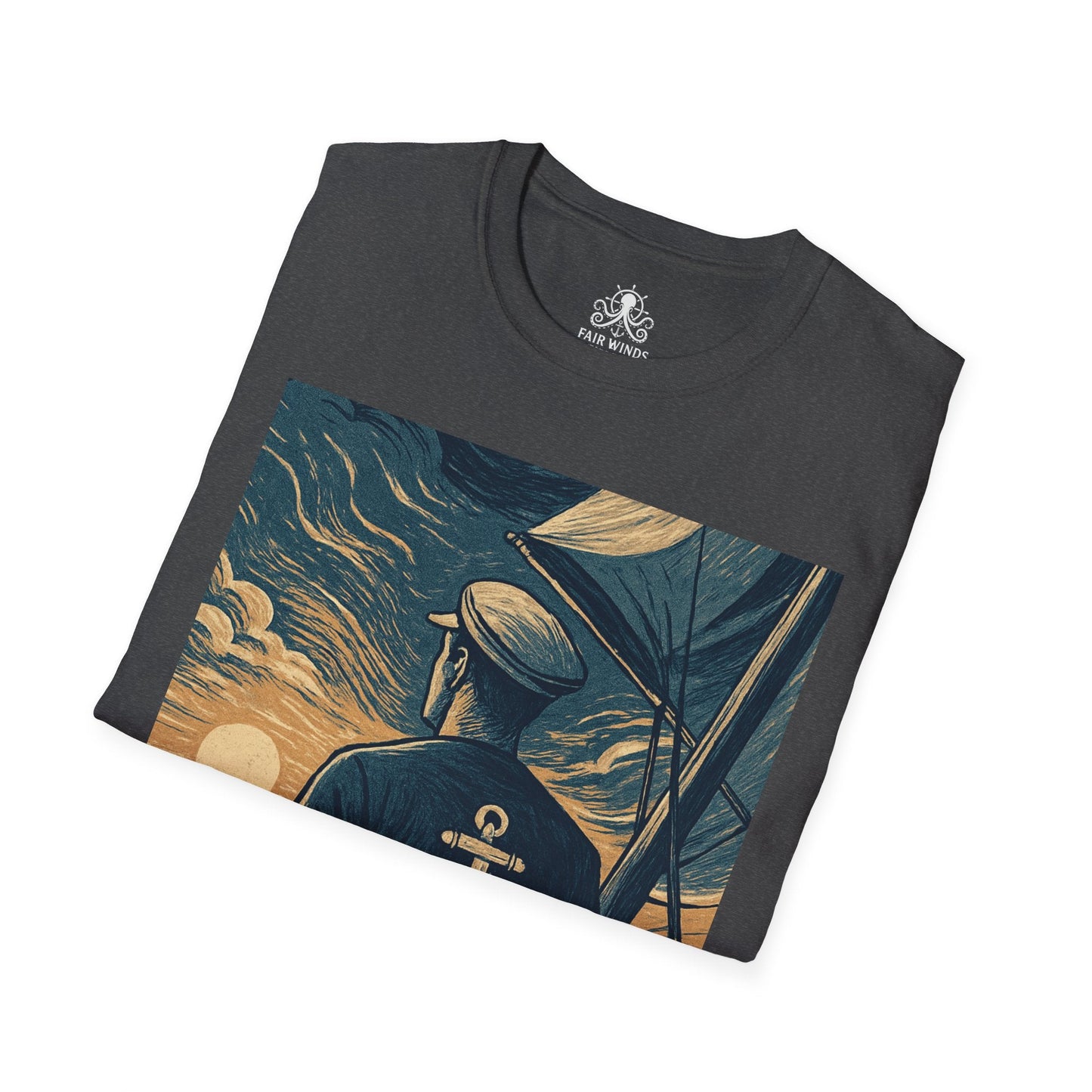 Sailor Helm T-Shirt - Fair Winds Clothing