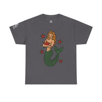 Sailor Tattoo Tee Mermaid - Fair Winds Clothing