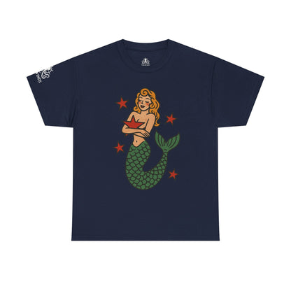 Sailor Tattoo Tee Mermaid - Fair Winds Clothing