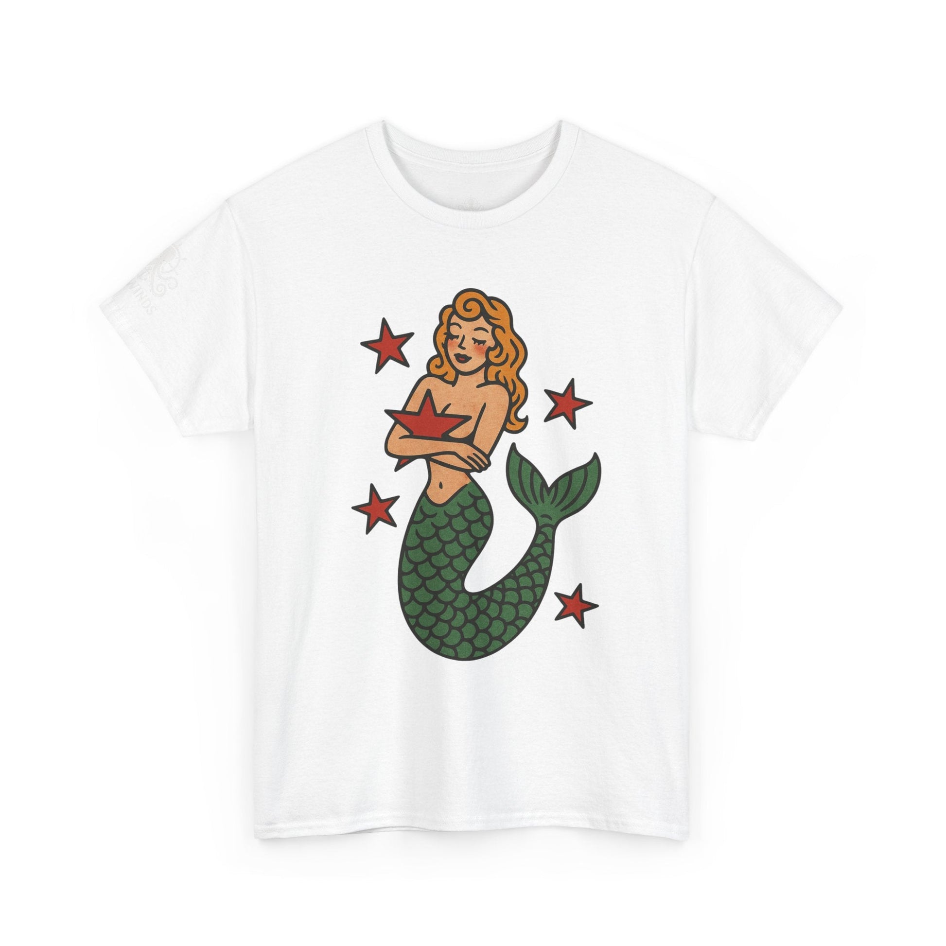 Sailor Tattoo Tee Mermaid - Fair Winds Clothing