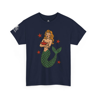 Sailor Tattoo Tee Mermaid - Fair Winds Clothing