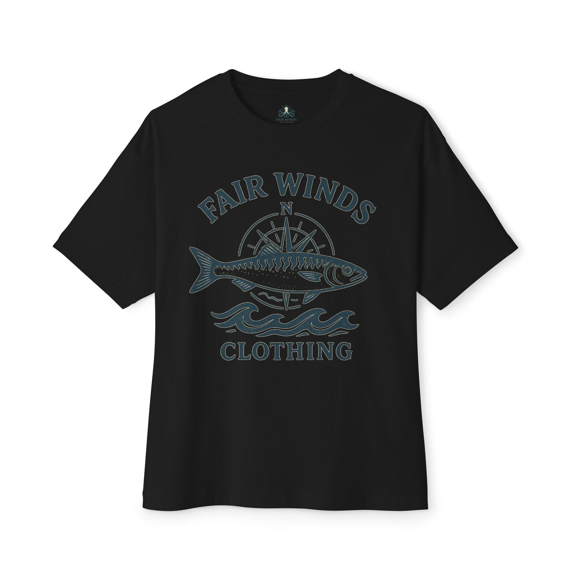 Sardine Oversized Tee for Casual Style Lovers - Fair Winds Clothing