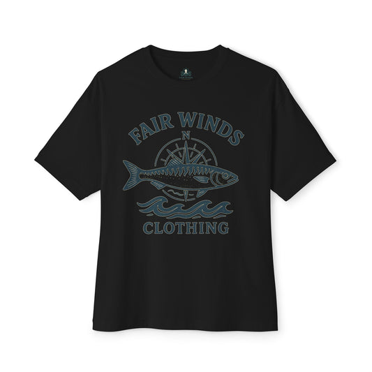 Sardine Oversized Tee for Casual Style Lovers - Fair Winds Clothing