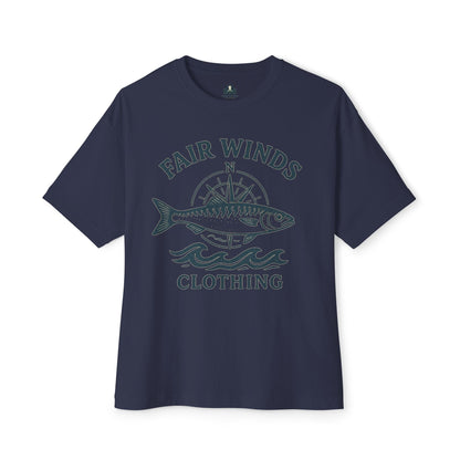 Sardine Oversized Tee for Casual Style Lovers - Fair Winds Clothing