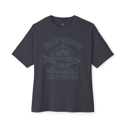 Sardine Oversized Tee for Casual Style Lovers - Fair Winds Clothing