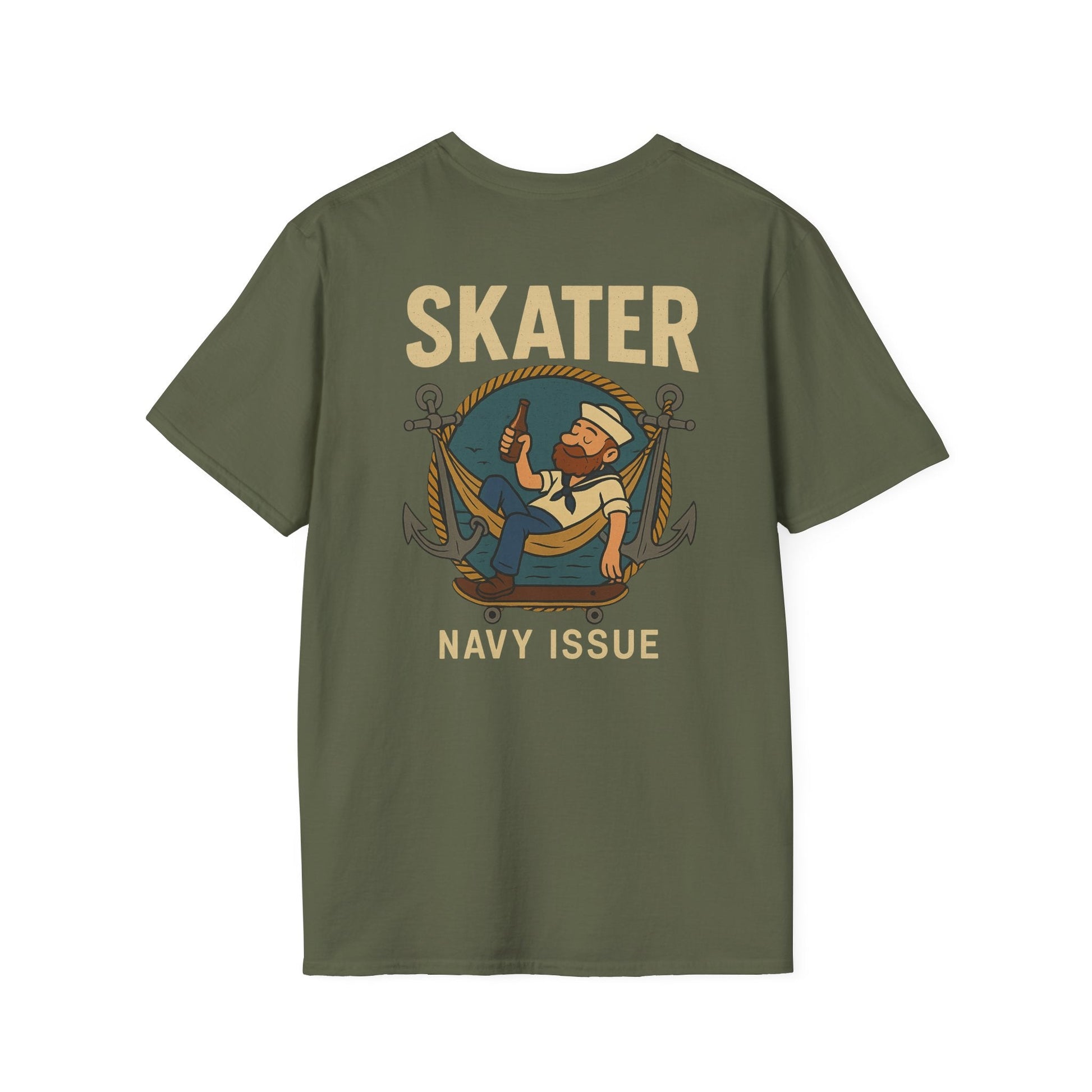 Skater Navy Issue tee - Fair Winds Clothing