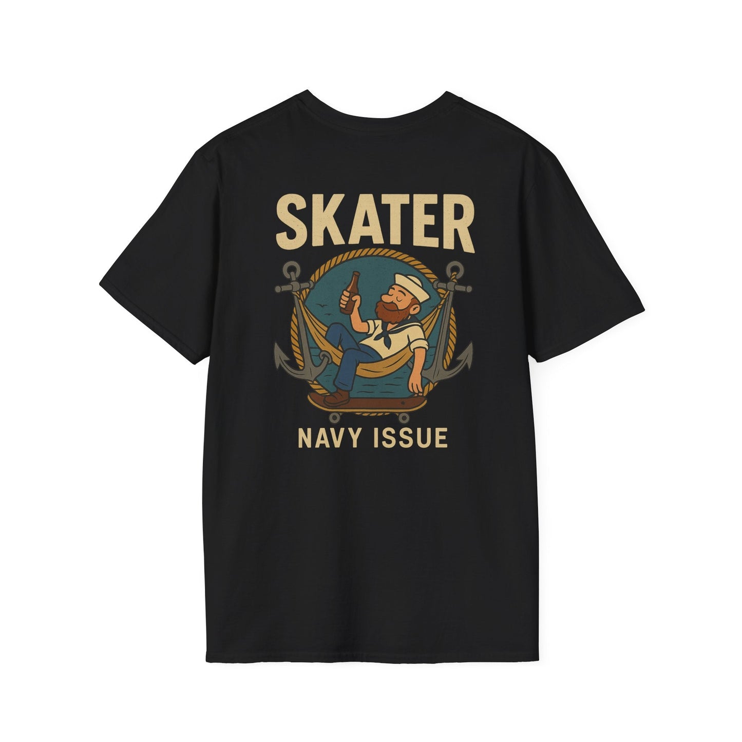 Skater Navy Issue tee - Fair Winds Clothing